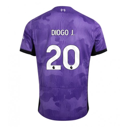 Fotballdrakt Herre Liverpool Diogo Jota #20 Tredjedrakt 2023-24 Kortermet